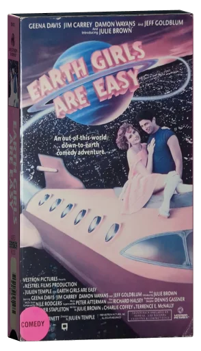 Earth Girls Are Easy VHS, Vestron Video