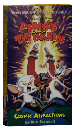 Pinky and the Brain VHS cover