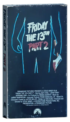 Friday the 13th Part 2 VHS, Paramount