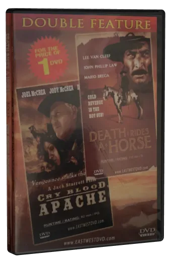 Death Rides a Horse / Cry Blood, Apache DVD cover
