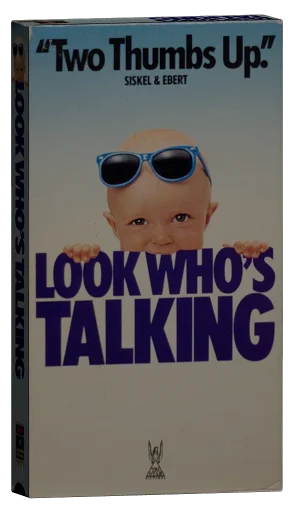Look Who's Talking VHS, RCA/Columbia Pictures Home Video