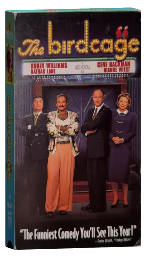 The Birdcage VHS, MGM/UA Home Video