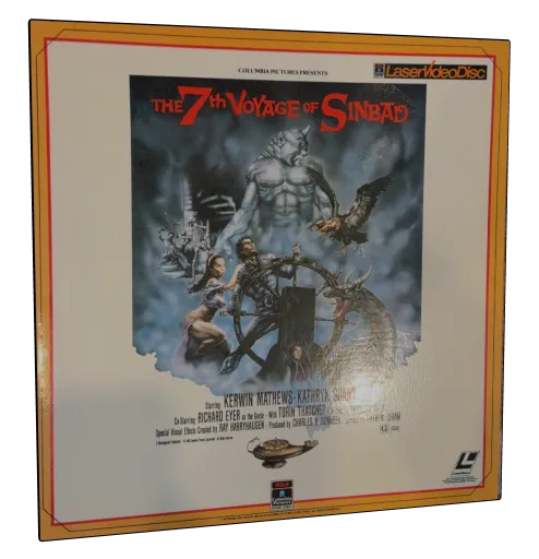 The 7th Voyage of Sinbad Laserdisc, RCA/Columbia Pictures Home Video