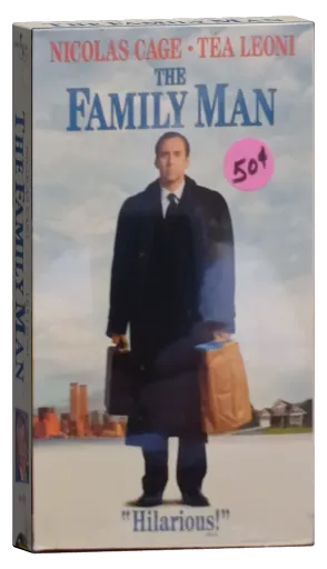 The Family Man VHS, Universal Studios Home Video
