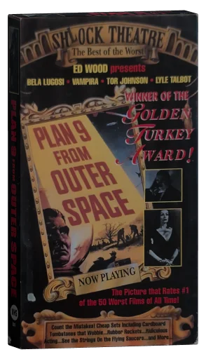 Plan 9 from Outer Space VHS, GoodTimes Home Video