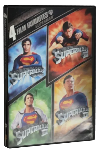 4 Film Favorites: Superman DVD, Warner Home Video