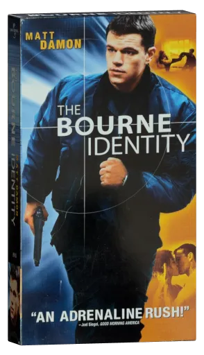 The Bourne Identity VHS, Universal Studios
