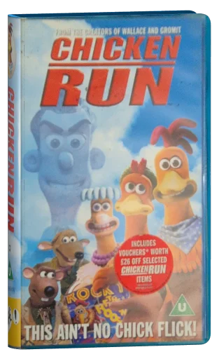 Chicken Run VHS, Pathé