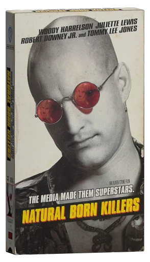 Natural Born Killers VHS, Warner Home Video