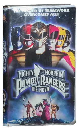 Mighty Morphin Power Rangers: The Movie VHS, Fox Video