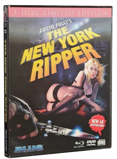 The New York Ripper Blu-ray, Blue Underground