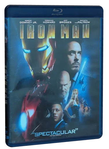 Iron Man Blu-ray, Paramount