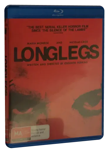 Longlegs Blu-ray, Roadshow Entertainment
