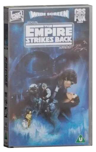 The Empire Strikes Back VHS, Fox Video