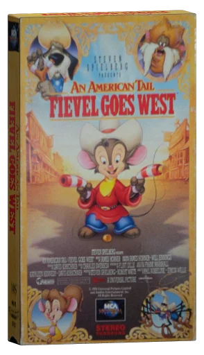 An American Tail: Fievel Goes West VHS, MCA Universal