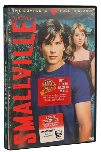 Smallville S4 DVD cover