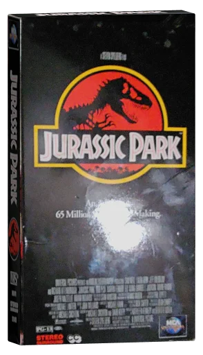 Jurassic Park VHS, MCA Universal Home Video