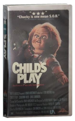 Child's Play VHS, MGM/UA Home Video
