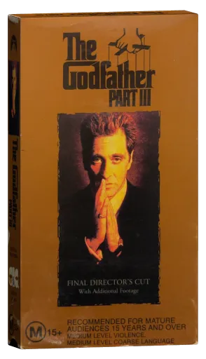 The Godfather Part III VHS, Paramount Pictures