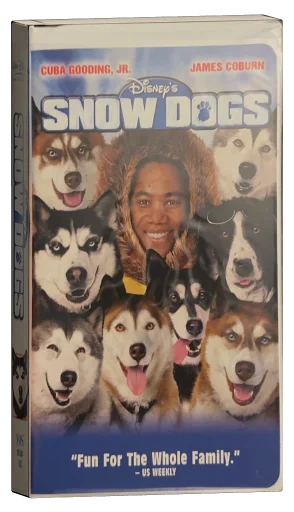 Snow Dogs VHS, Walt Disney Home Entertainment