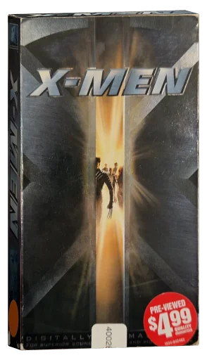 X-Men VHS, 20th Century Fox Home Entertainment