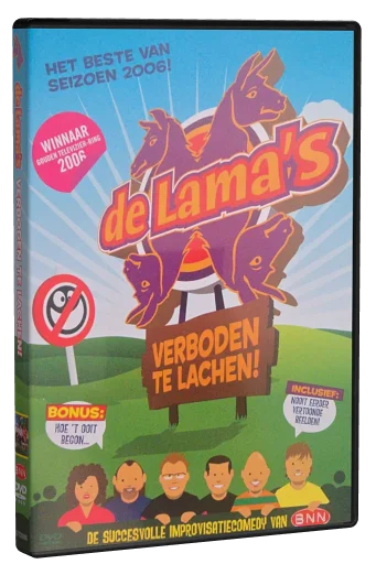 De Lama's - Verboden te lachen DVD cover