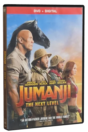 Jumanji: The Next Level DVD, Sony Pictures