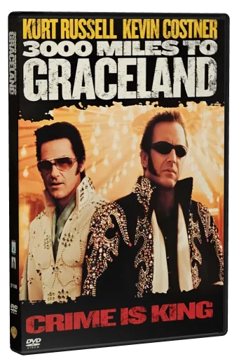 3000 Miles to Graceland DVD, Warner Home Video