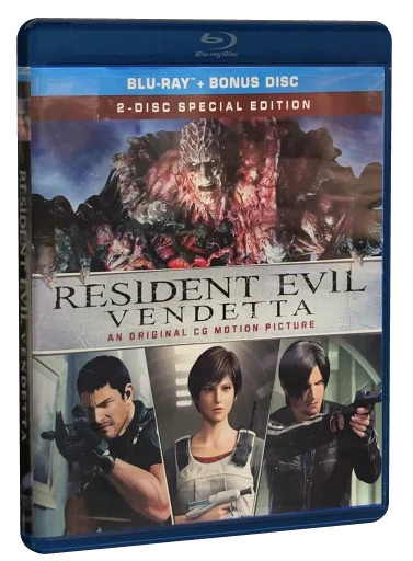 Resident Evil: Vendetta Blu-ray, Sony Pictures