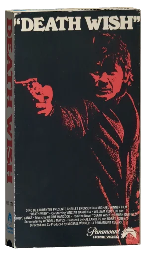 Death Wish VHS, Paramount Home Video