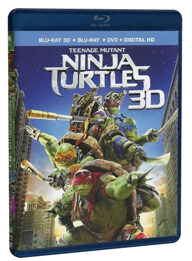 Teenage Mutant Ninja Turtles Blu-ray, Paramount Pictures