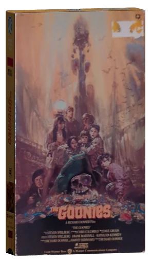 The Goonies VHS, Warner Home Video