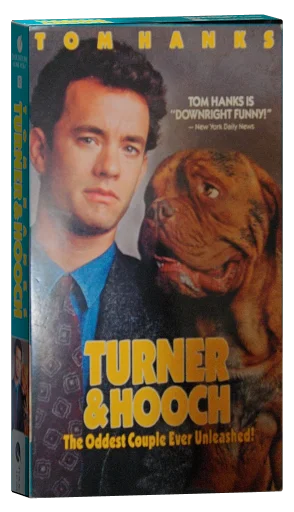 Turner & Hooch VHS, Touchstone Home Video