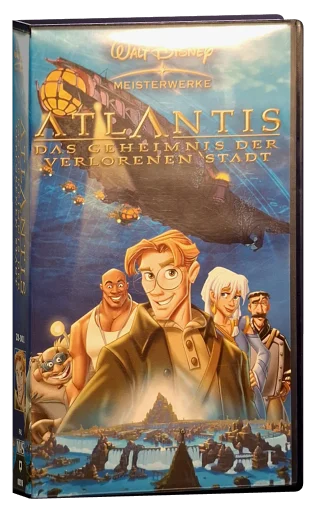 Atlantis: The Lost Empire VHS, Walt Disney Home Entertainment