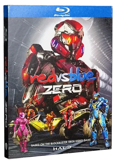 Red vs. Blue: Zero Blu-ray cover