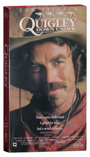 Quigley Down Under VHS, MGM/UA Home Video