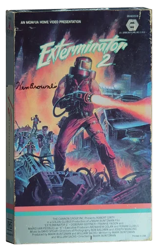Exterminator 2 VHS, MGM/UA Home Video