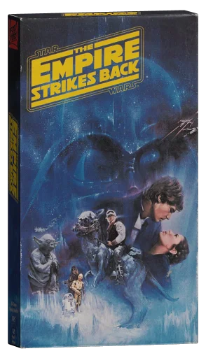The Empire Strikes Back VHS, Fox Video
