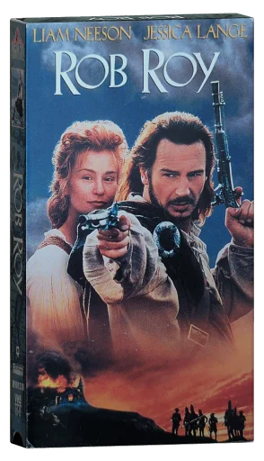 Rob Roy VHS, MGM/UA Home Video