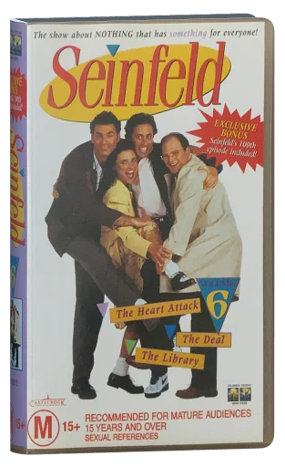 Seinfeld Volume 6 VHS cover