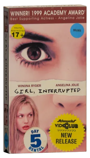 Girl, Interrupted VHS, Columbia TriStar Home Video