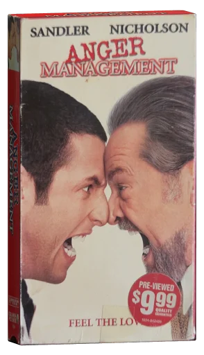 Anger Management VHS, Columbia TriStar Home Entertainment