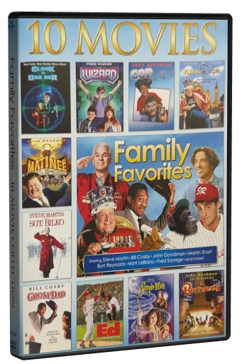 10 Family Favorites DVD cover