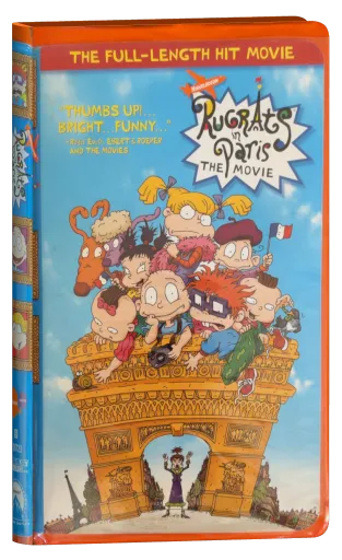 Rugrats in Paris: The Movie VHS, Paramount Pictures Home Entertainment
