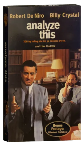 Analyze This VHS, Warner Home Video