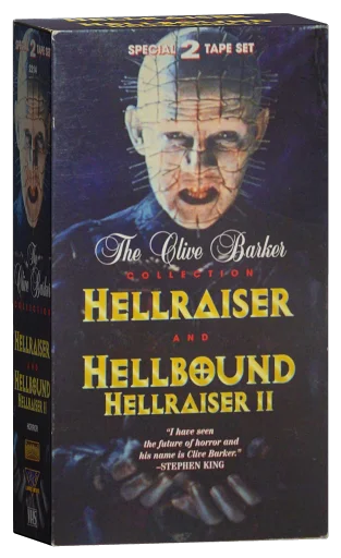 Hellraiser and Hellbound Hellraiser II VHS, Anchor Bay Entertainment