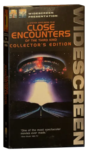 Close Encounters of the Third Kind VHS, RCA/Columbia Pictures Home Video