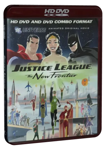 Justice League: The New Frontier HD-DVD cover