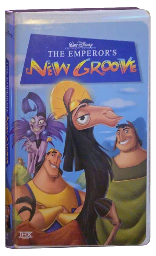 The Emperor's New Groove VHS, Walt Disney Home Video