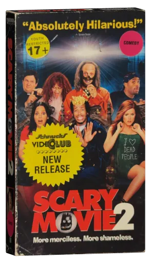 Scary Movie 2 VHS, Dimension Home Video